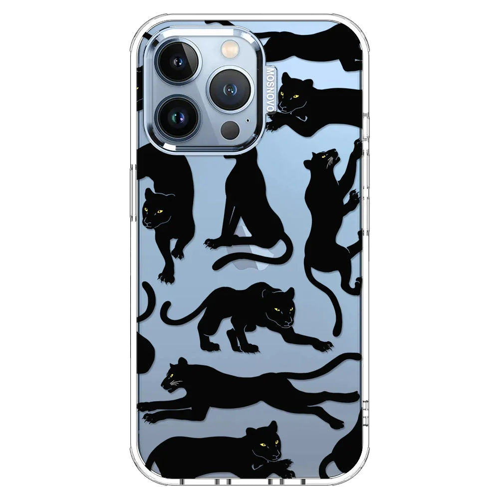 Black Panther Phone Case - iPhone 13 Pro Case Clear
