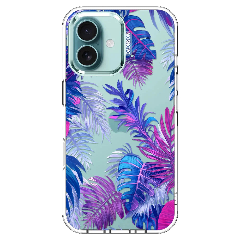 Fancy Palm Leaf Phone Case - iPhone 16 Case Clear