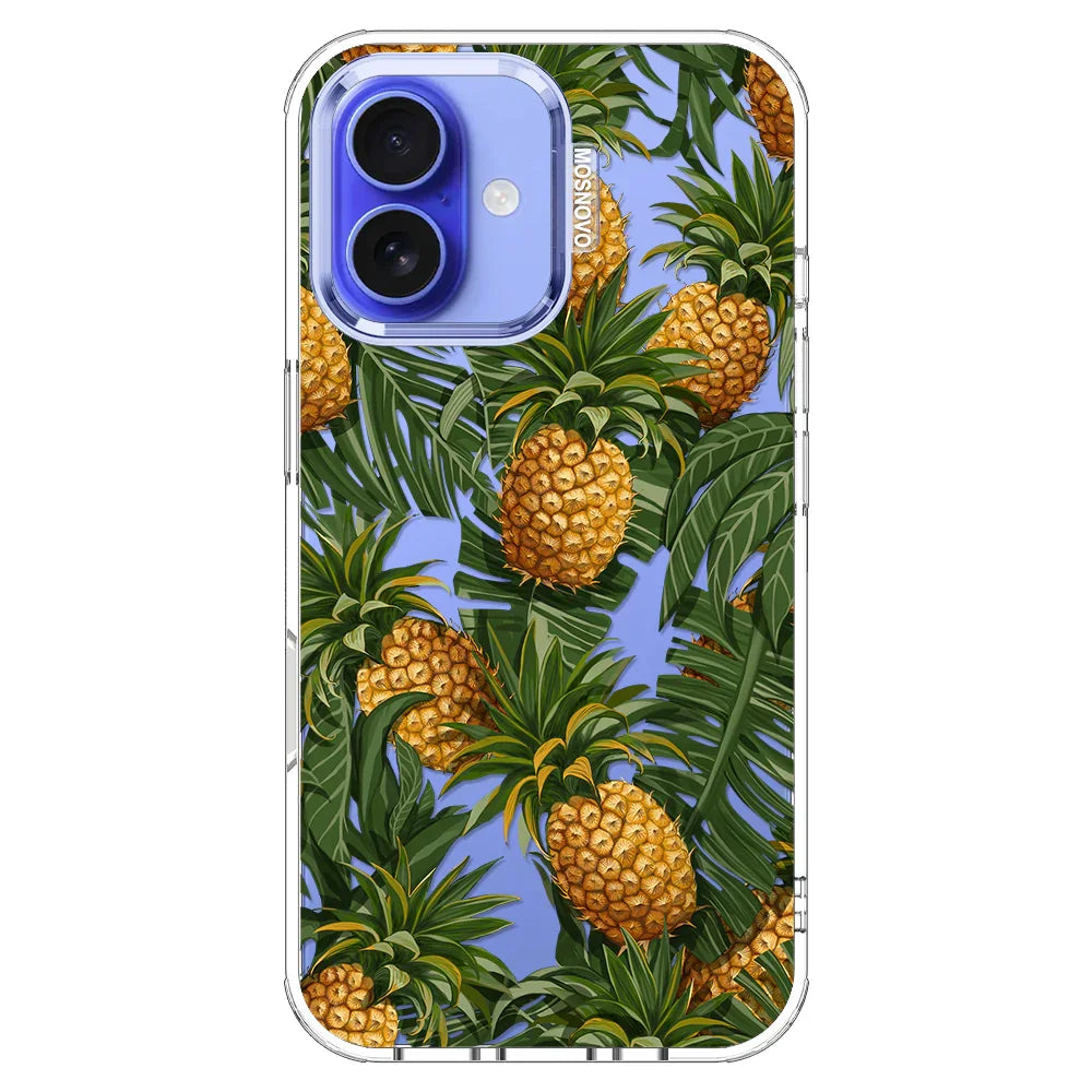 Pineapples Phone Case - iPhone 16 Case Clear