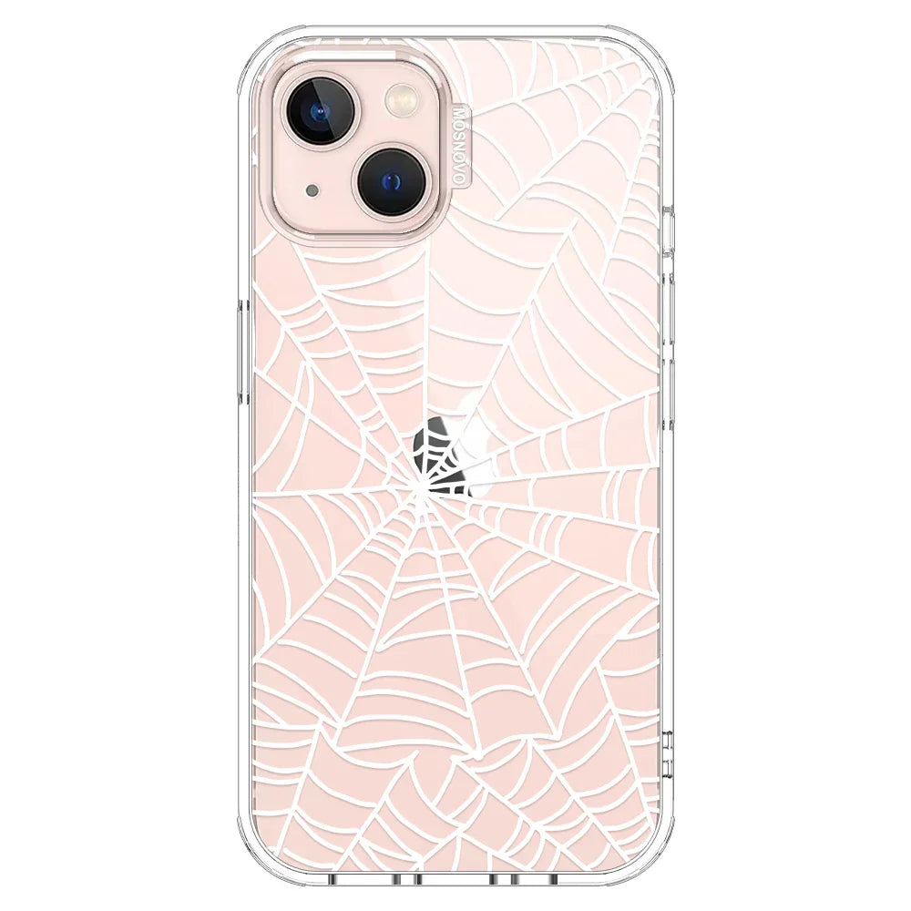 Spider Web Phone Case - iPhone 13 Case Clear