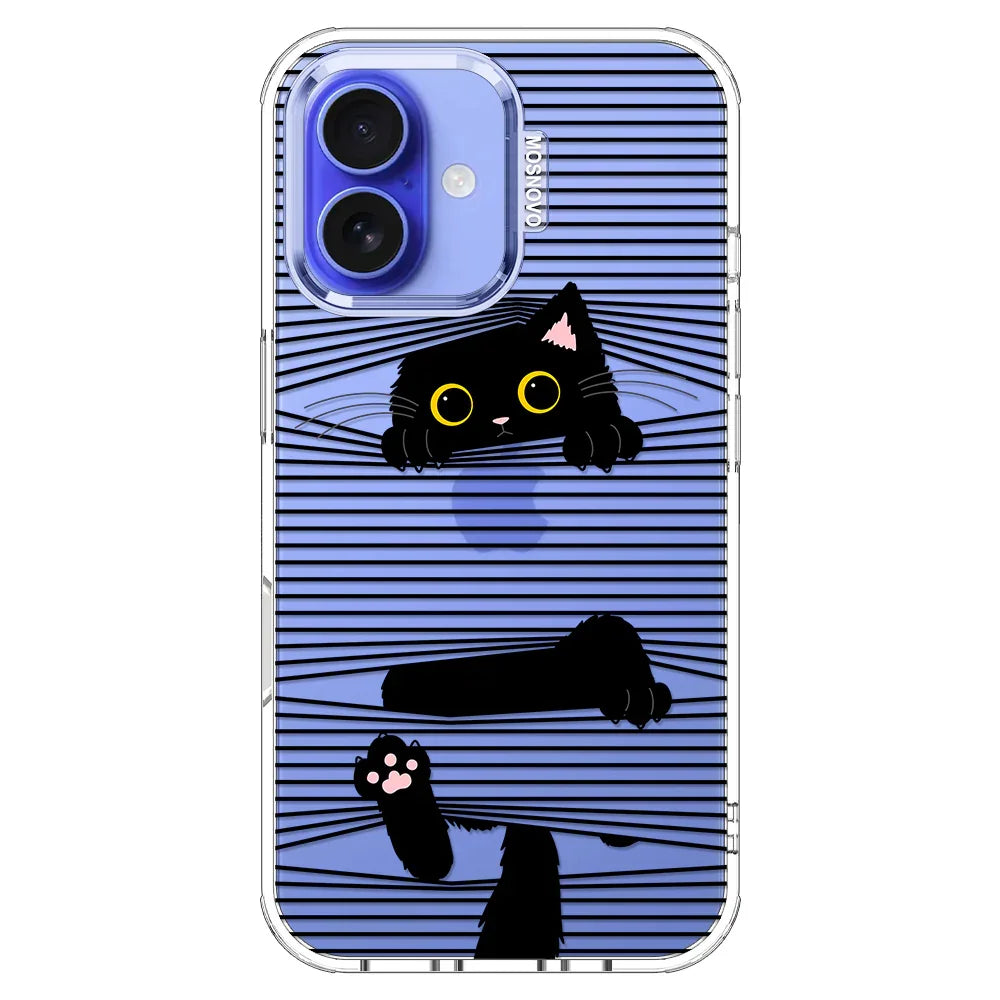 Hidden Black Cat Phone Case