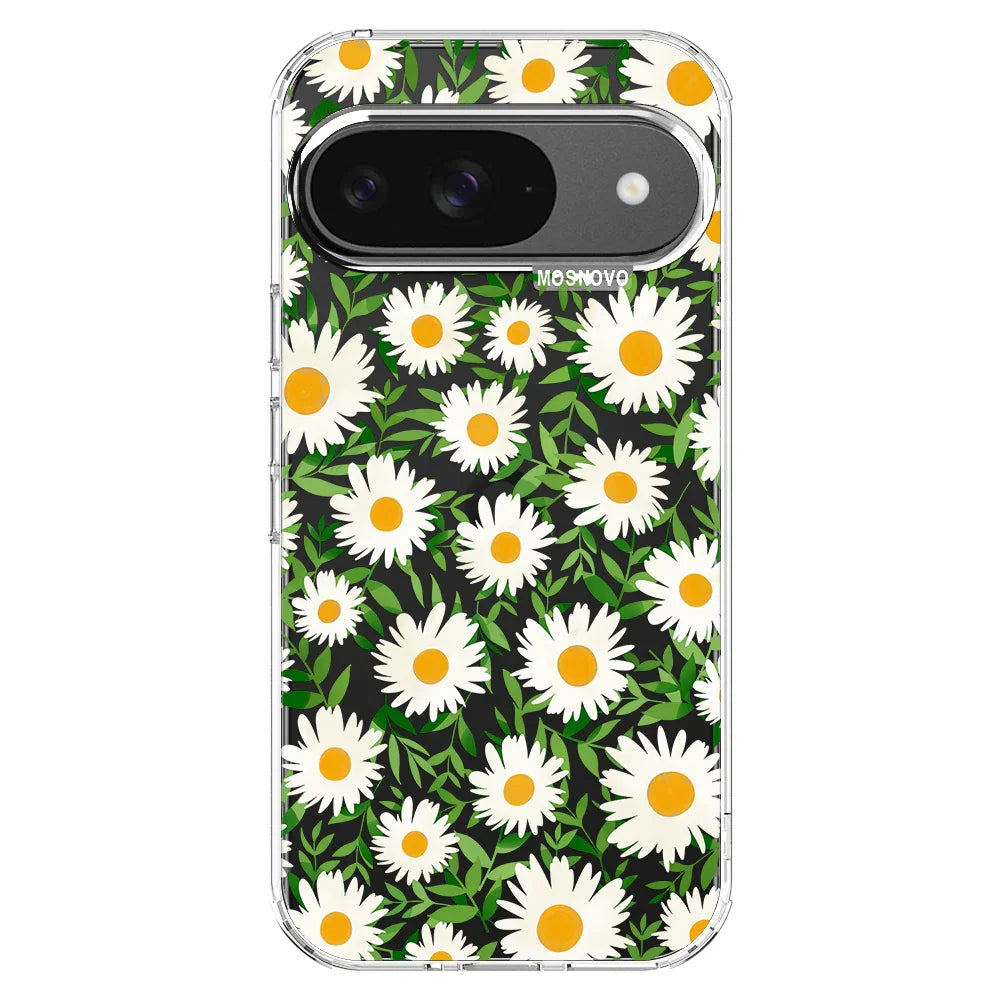 Daisies Phone Case - Google Pixel 9 Case Clear