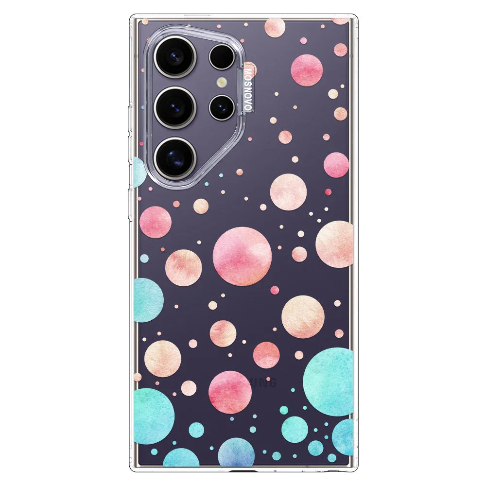Watercolor Polka Dot Phone Case - Samsung Galaxy S24 Ultra Case
