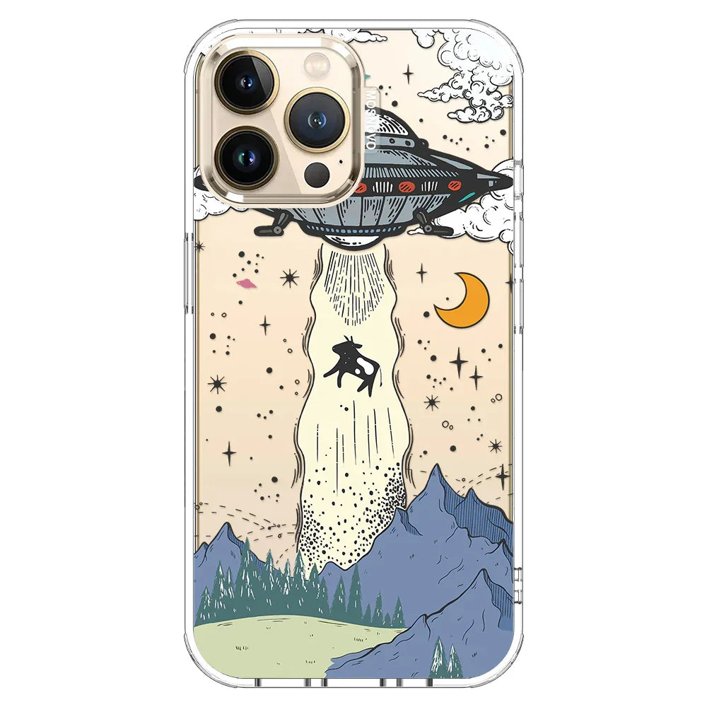 UFO Phone Case - iPhone 13 Pro Max Case Clear