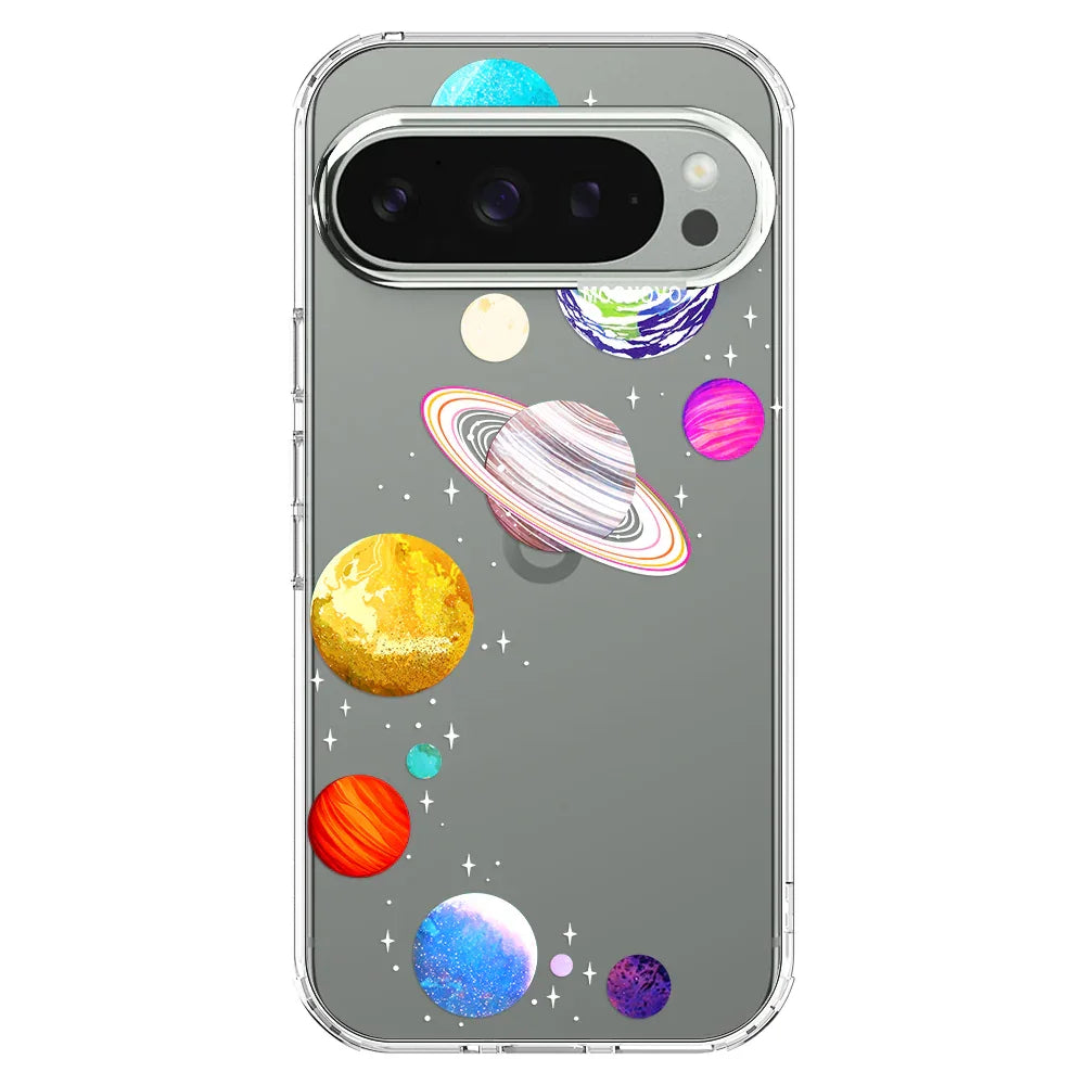 The Planet Phone Case - Google Pixel 9 Pro Case Clear