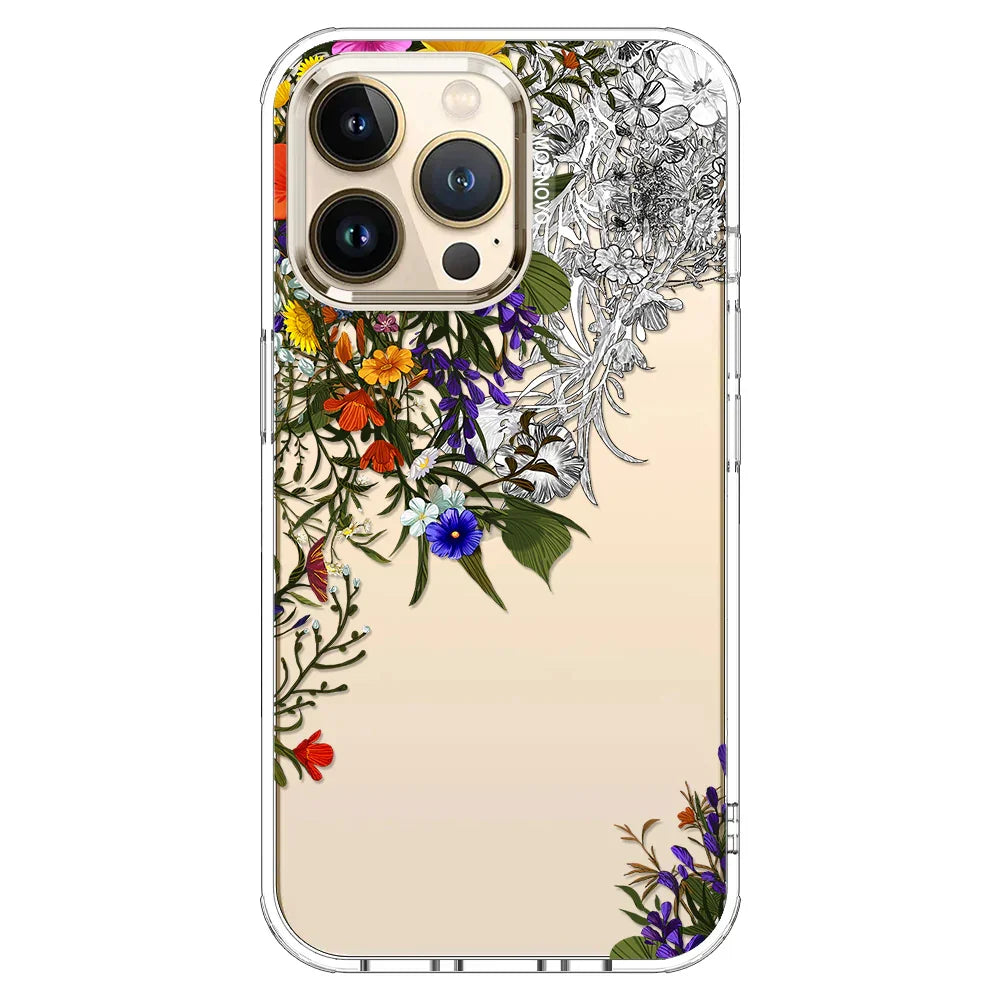Spring Meadow Phone Case - iPhone 13 Pro Case Clear