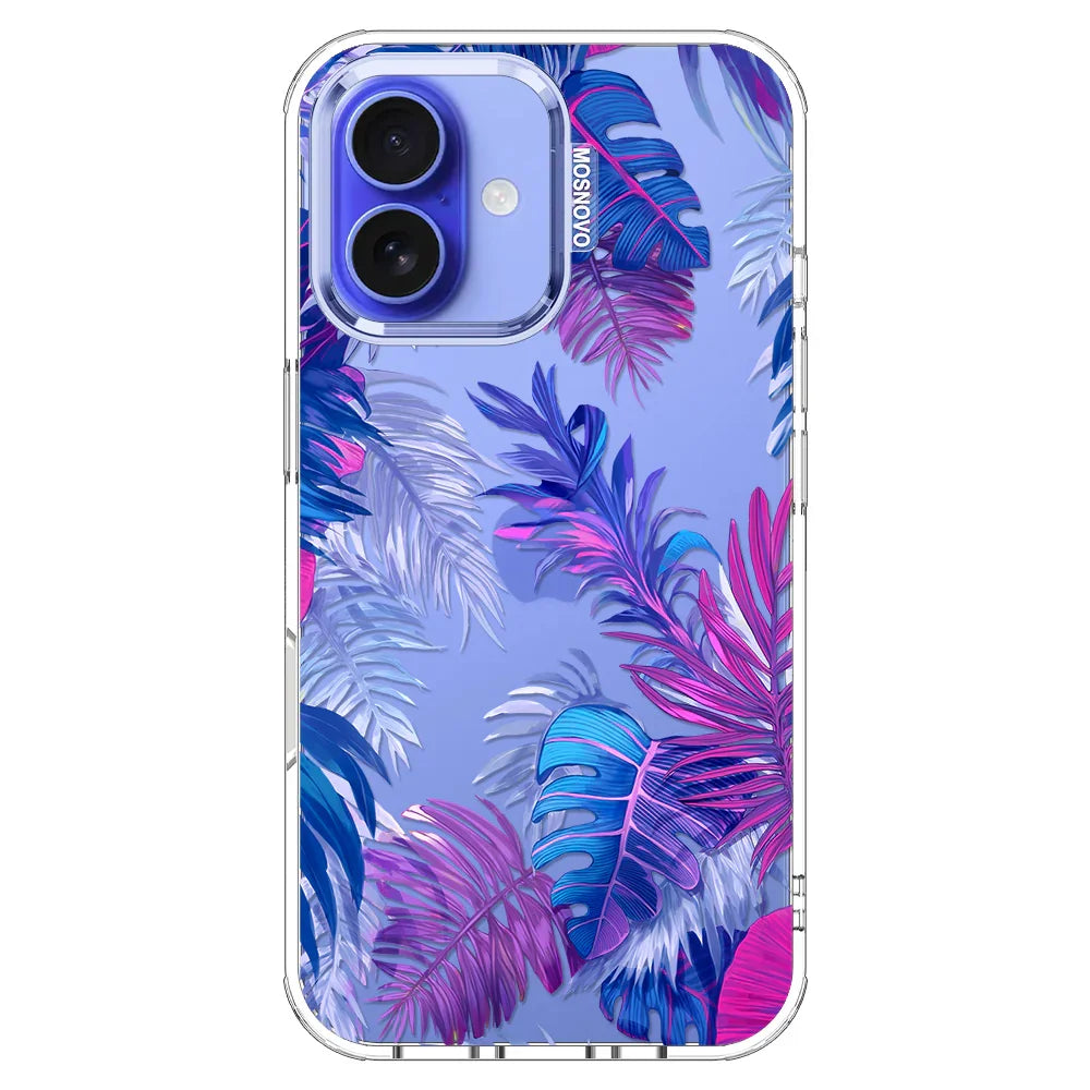 Fancy Palm Leaf Phone Case - iPhone 16 Case Clear