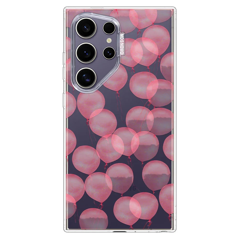 Pink Ballons Phone Case - Samsung Galaxy S24 Ultra Case