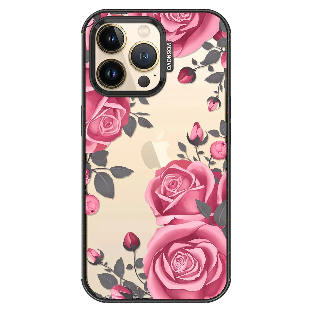 Valentine Phone Case - iPhone 13 Pro Case Clear Black ShockStone