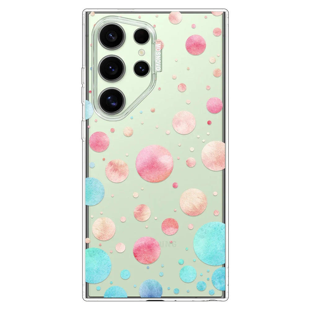 Watercolor Polka Dot Phone Case - Samsung Galaxy S24 Ultra Case