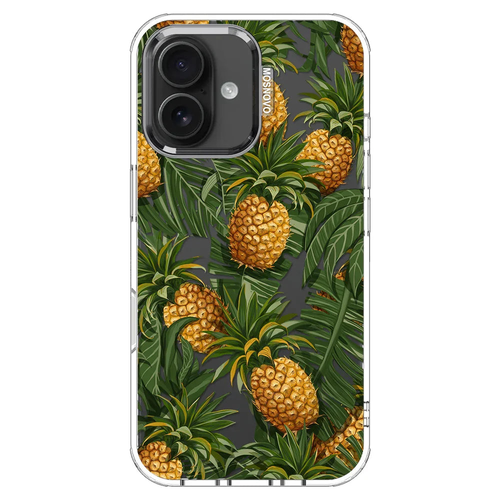 Pineapples Phone Case - iPhone 16 Case Clear