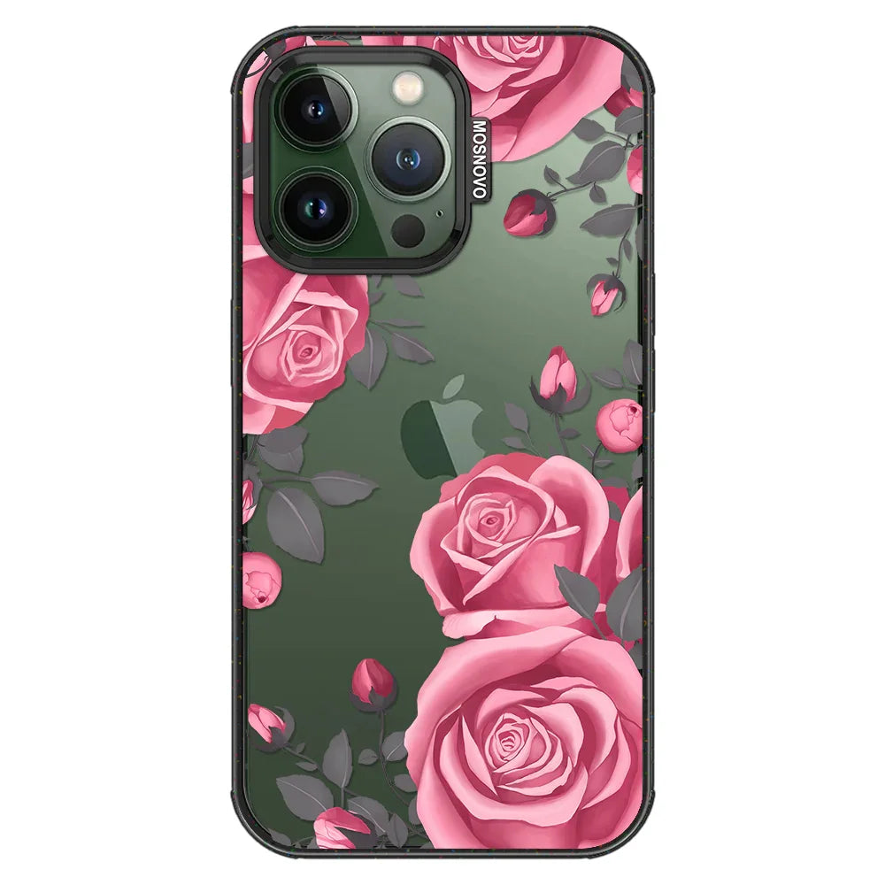 Valentine Phone Case - iPhone 13 Pro Case Clear Black ShockStone