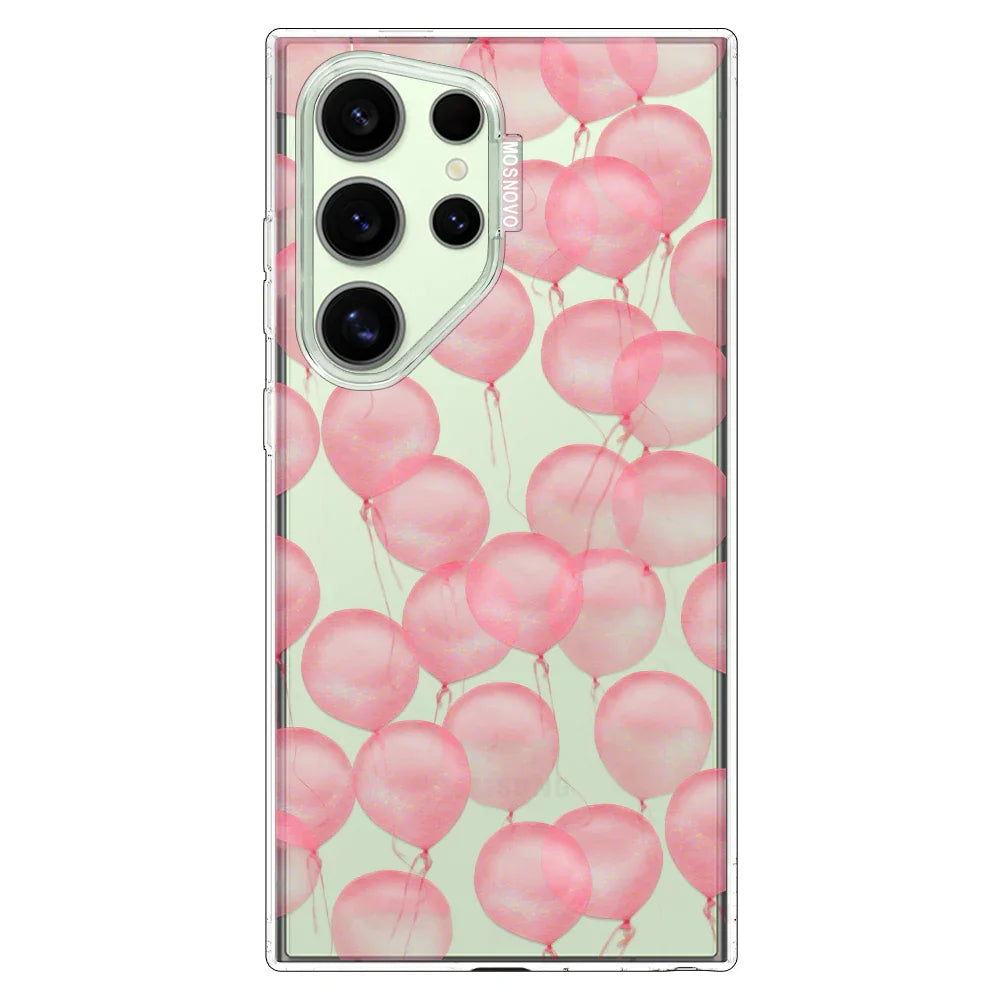 Pink Ballons Phone Case - Samsung Galaxy S24 Ultra Case