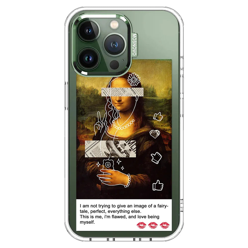 Selfie Artwork Phone Case - iPhone 13 Pro Case Clear