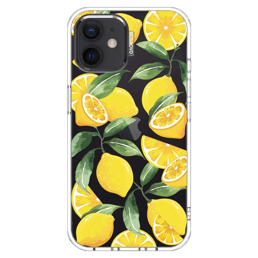 Lemon Phone Case - iPhone 12 Case Clear