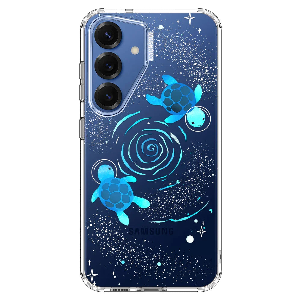 Space Turtle Phone Case - Samsung Galaxy S25 Case