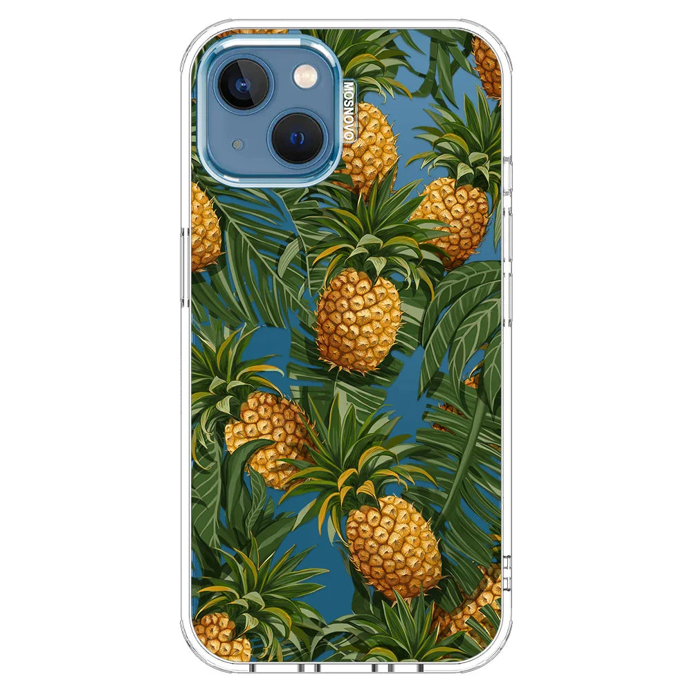 Pineapples Phone Case - iPhone 13 Case Clear