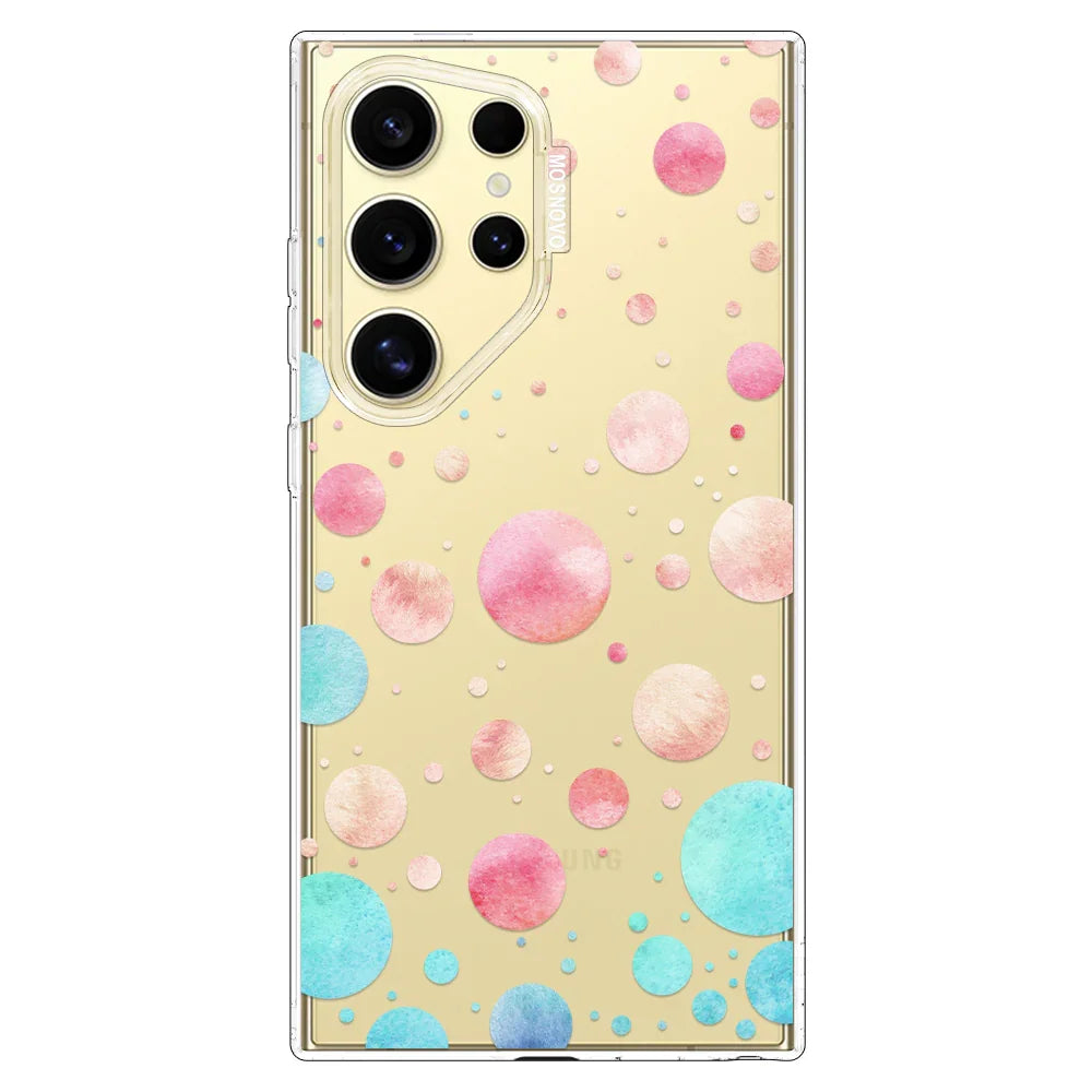 Watercolor Polka Dot Phone Case - Samsung Galaxy S24 Ultra Case