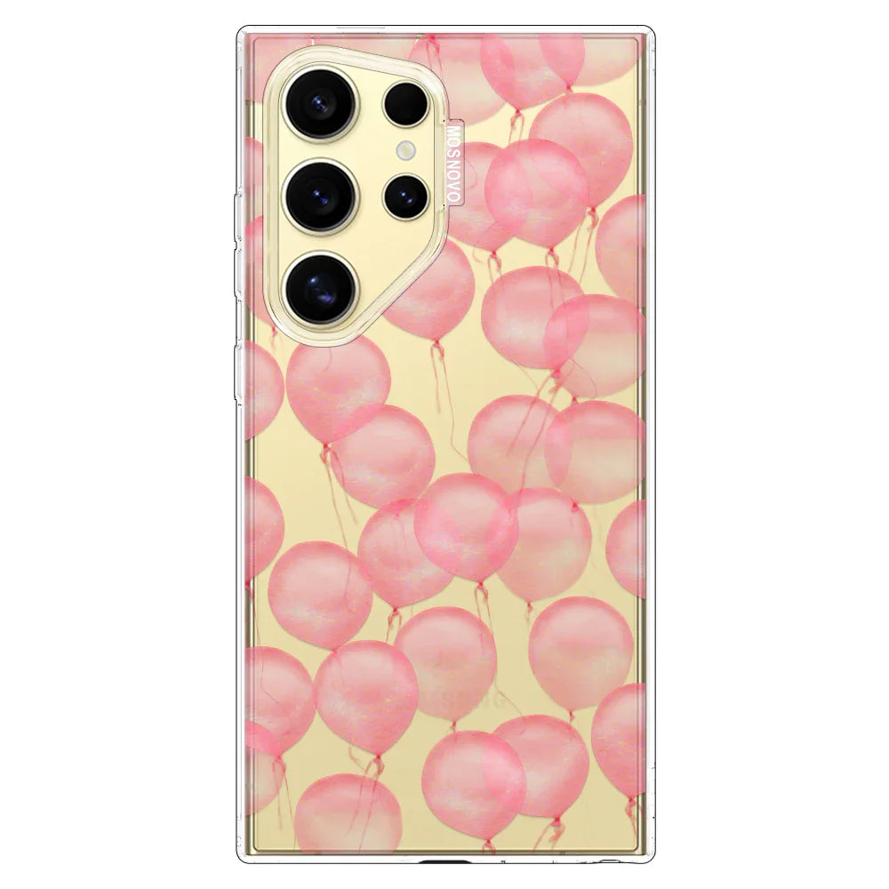 Pink Ballons Phone Case - Samsung Galaxy S24 Ultra Case