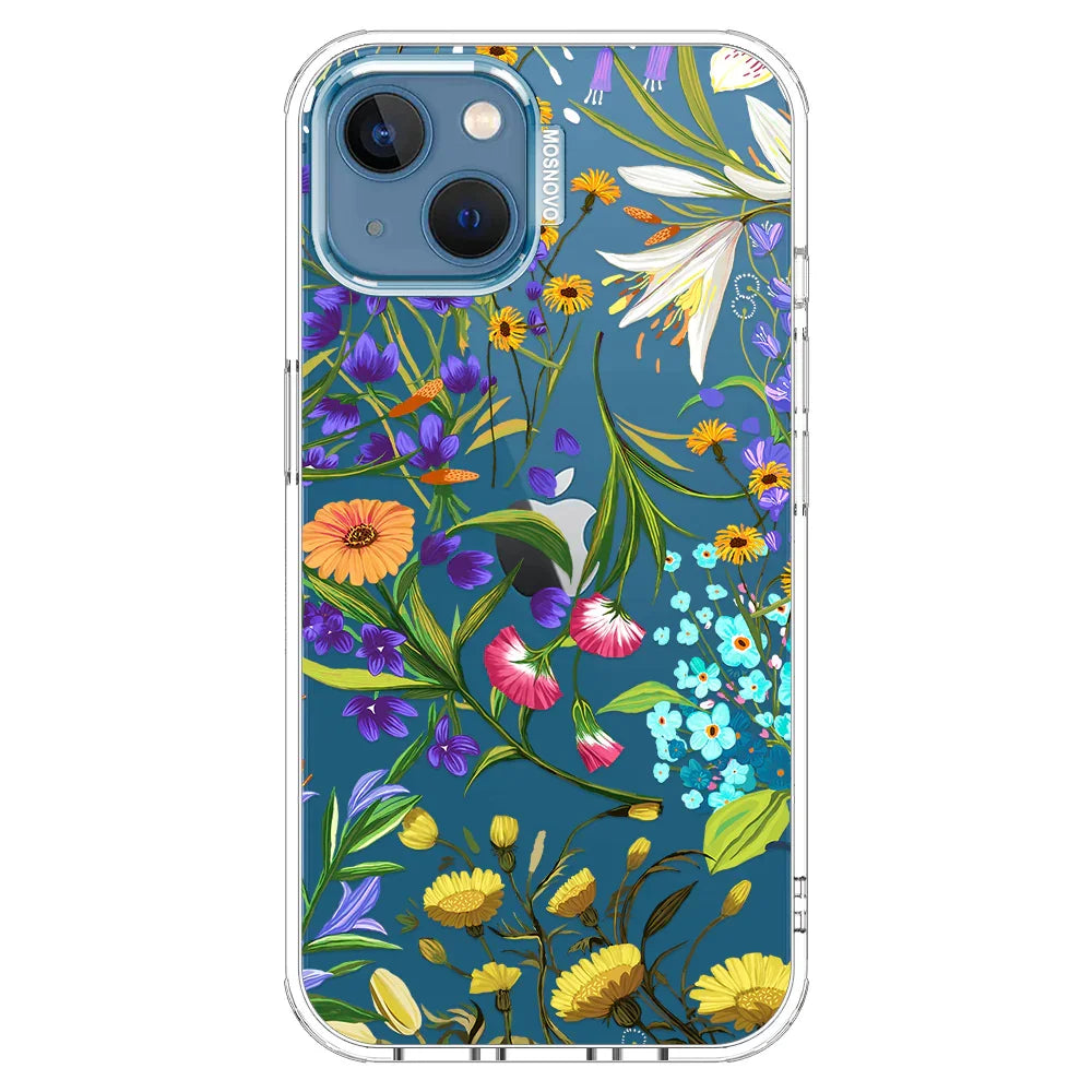 Summer Flower Holidays Phone Case - iPhone 13 Case Clear