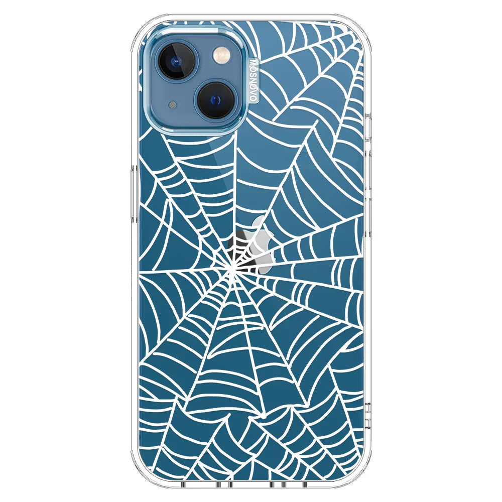 Spider Web Phone Case - iPhone 13 Case Clear