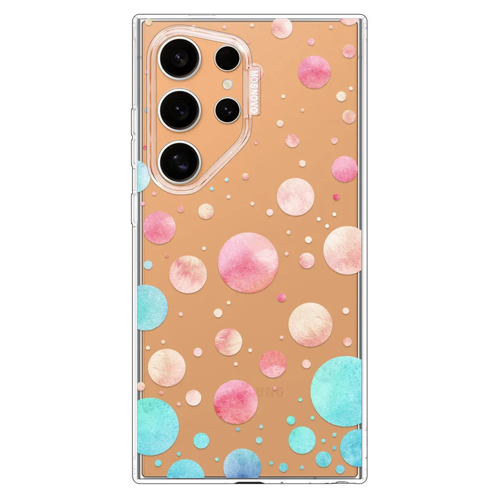 Watercolor Polka Dot Phone Case - Samsung Galaxy S24 Ultra Case