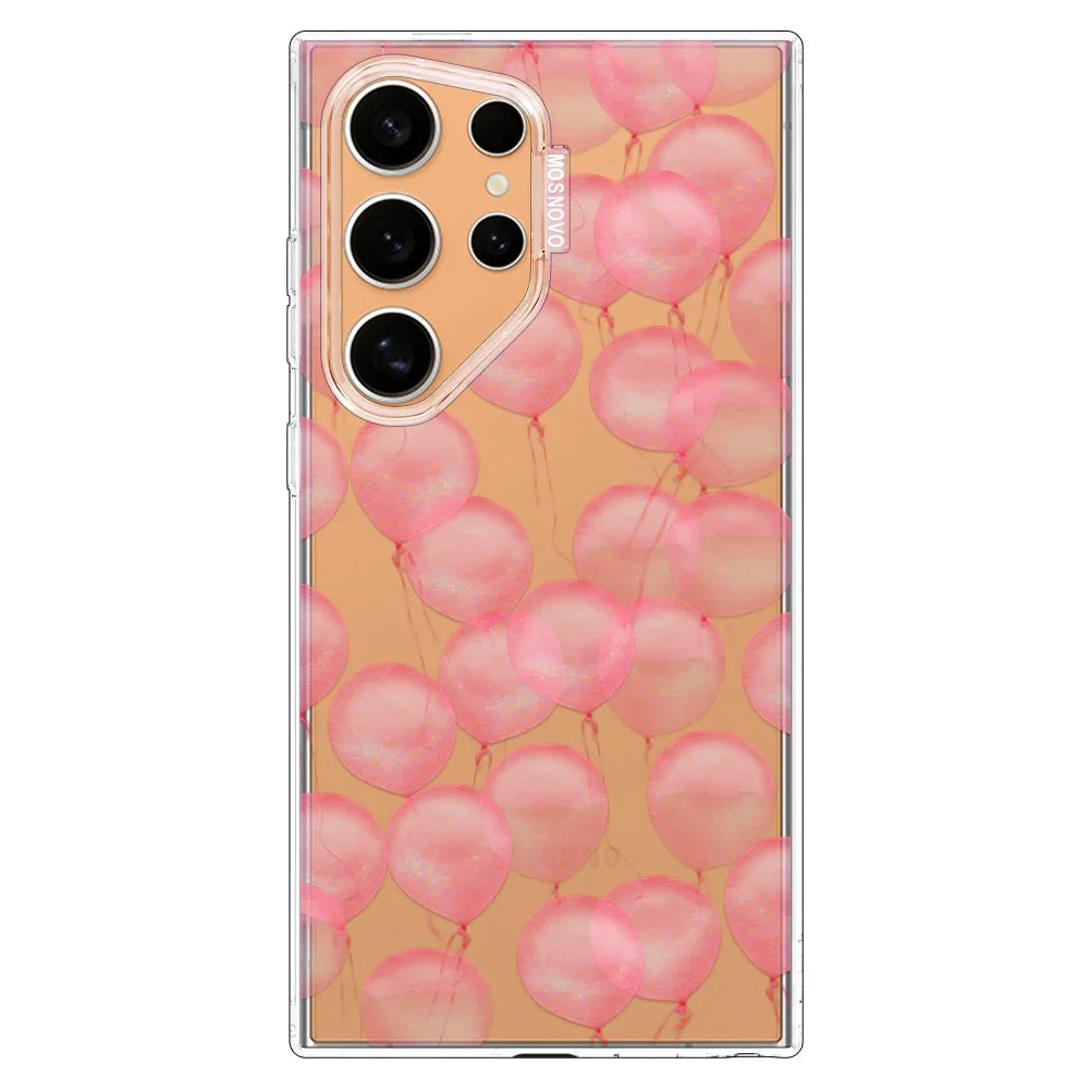 Pink Ballons Phone Case - Samsung Galaxy S24 Ultra Case