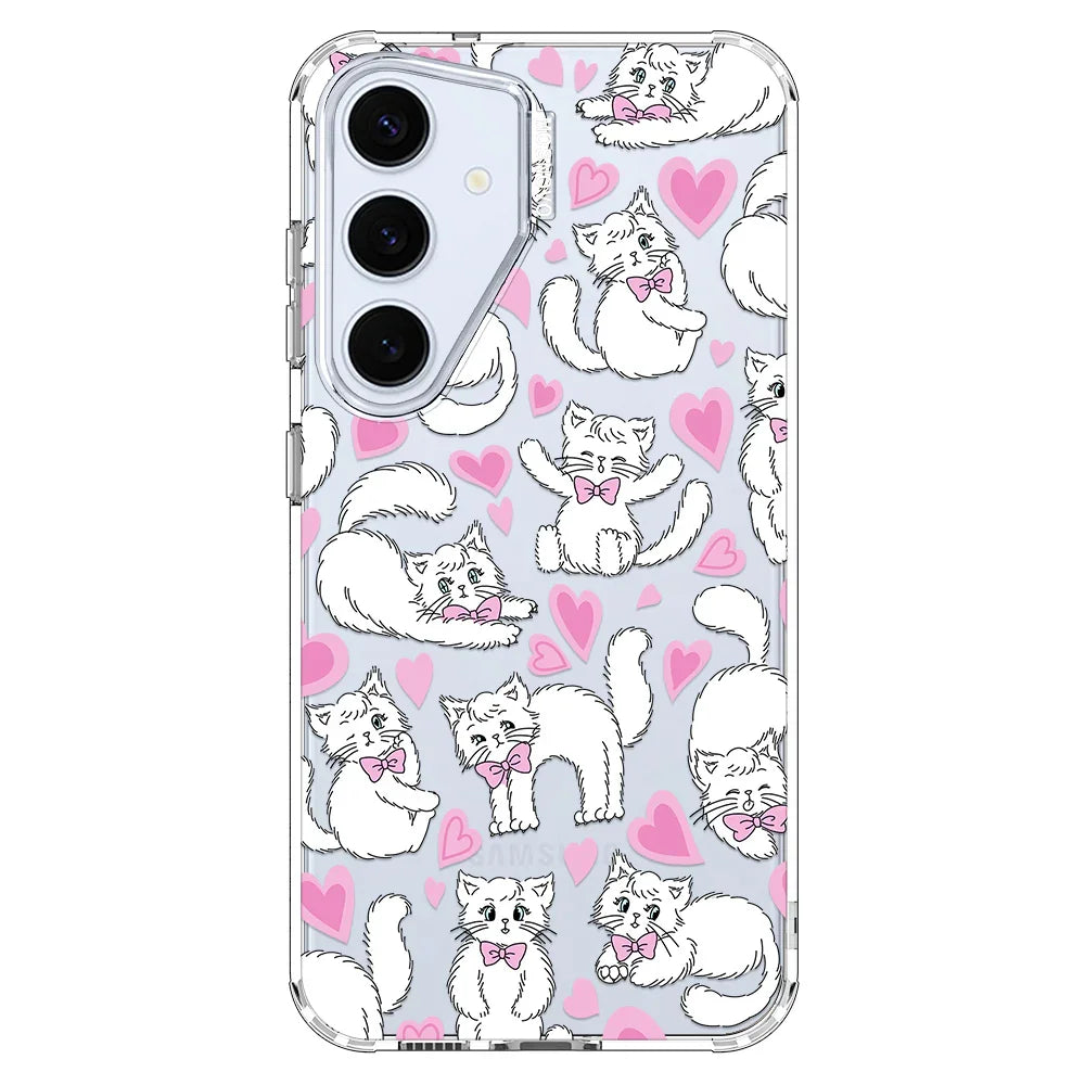Kitties Phone Case - Samsung Galaxy S24 Plus Case Clear
