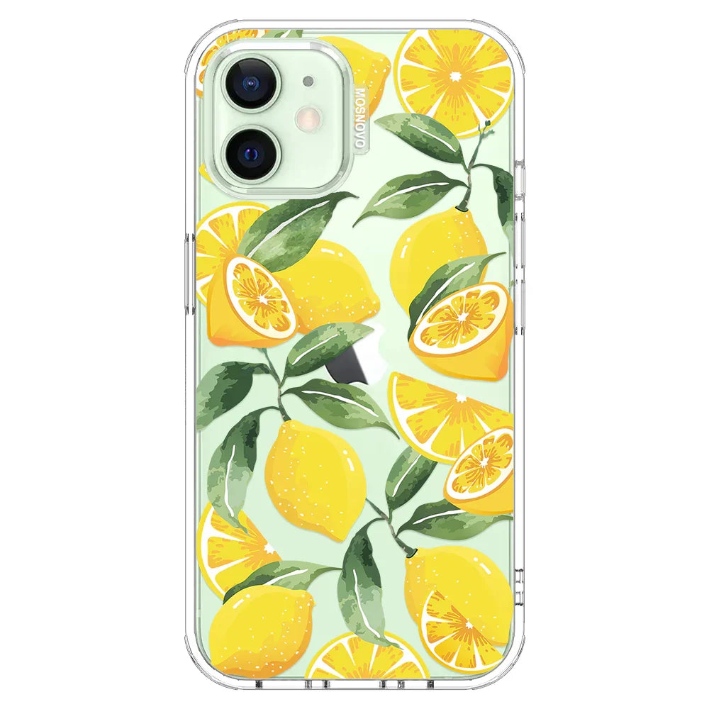 Lemon Phone Case - iPhone 12 Case Clear