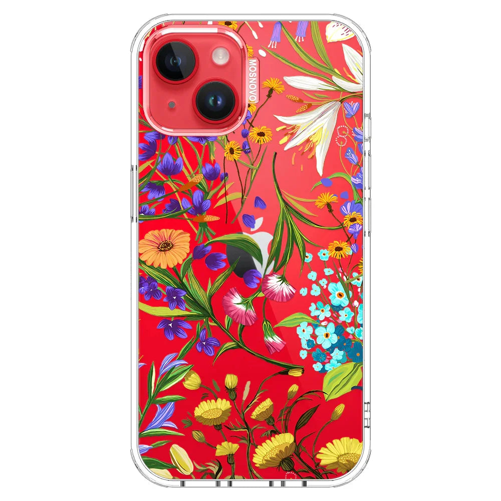 Summer Flower Holidays Phone Case - iPhone 13 Case Clear
