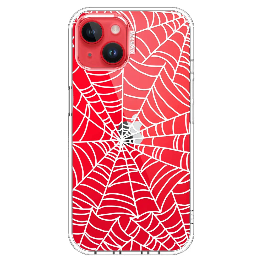 Spider Web Phone Case - iPhone 13 Case Clear