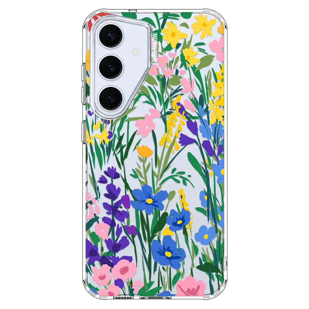 Spring Flower Phone Case - Samsung Galaxy S24 Plus Case Clear