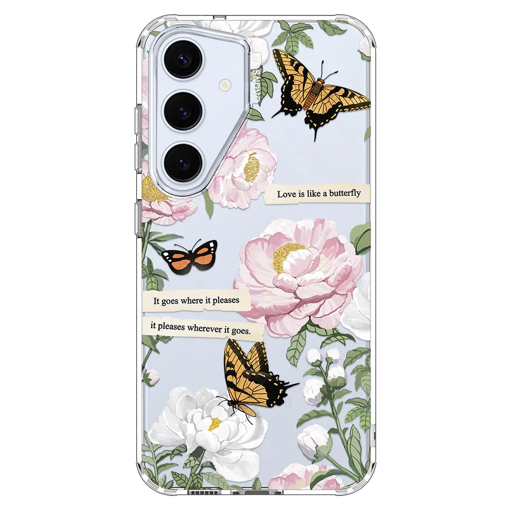 Bloom Phone Case - Samsung Galaxy S24 Plus Case Clear