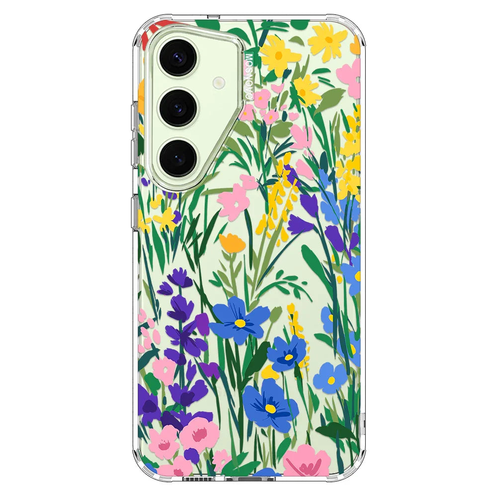 Spring Flower Phone Case - Samsung Galaxy S24 Plus Case Clear