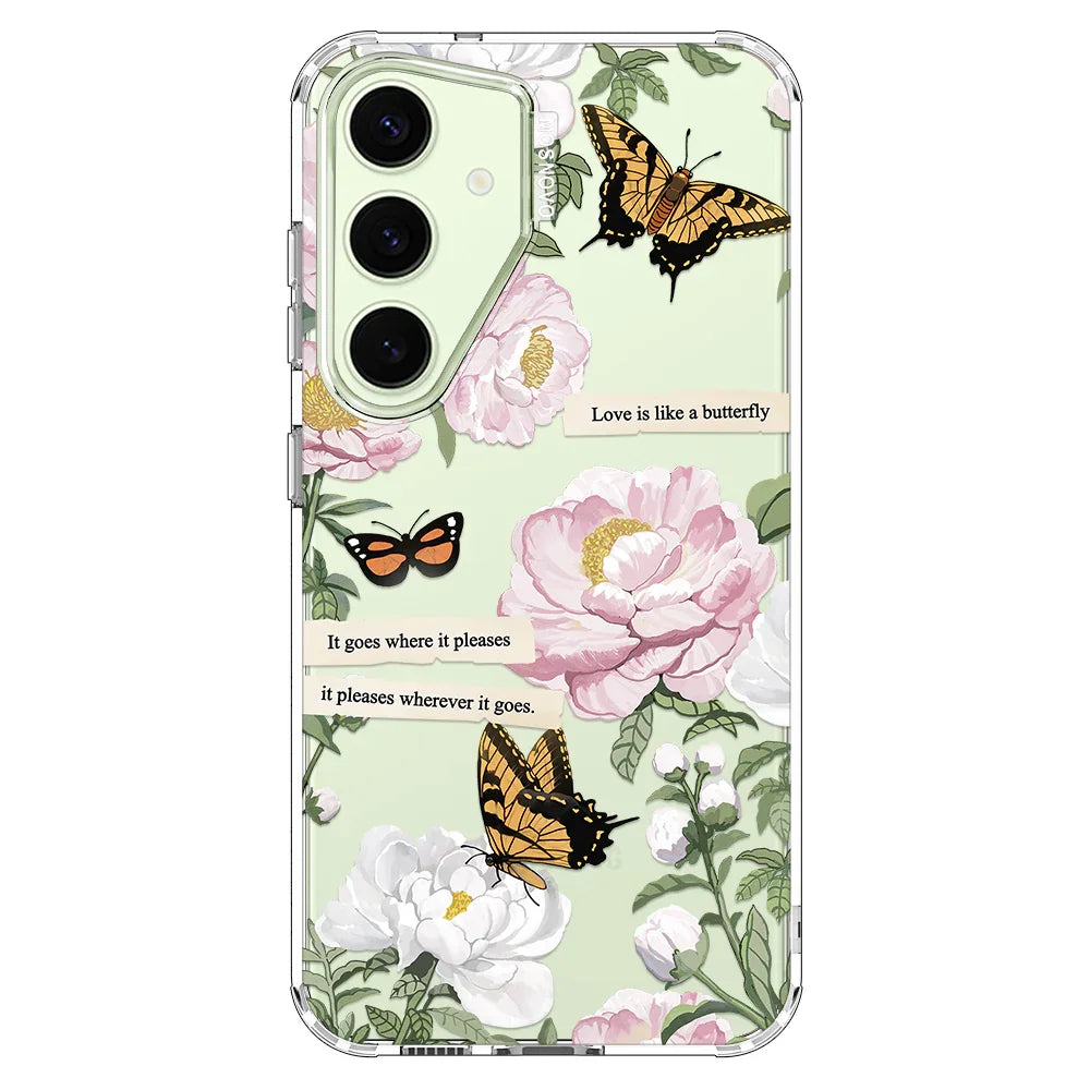 Bloom Phone Case - Samsung Galaxy S24 Plus Case Clear