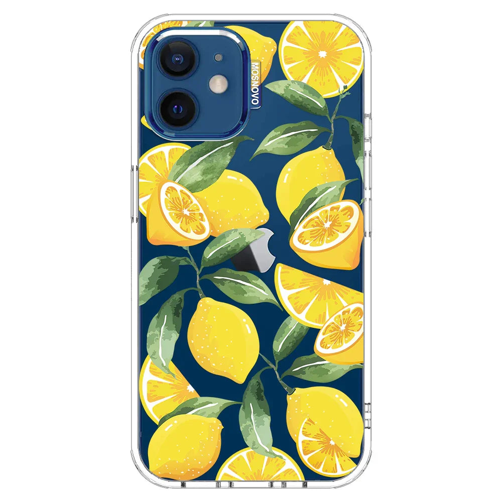 Lemon Phone Case - iPhone 12 Case Clear