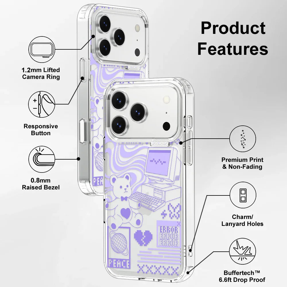 Y2K Aesthetic Phone Case - iPhone 17 Pro Case – MOSNOVO