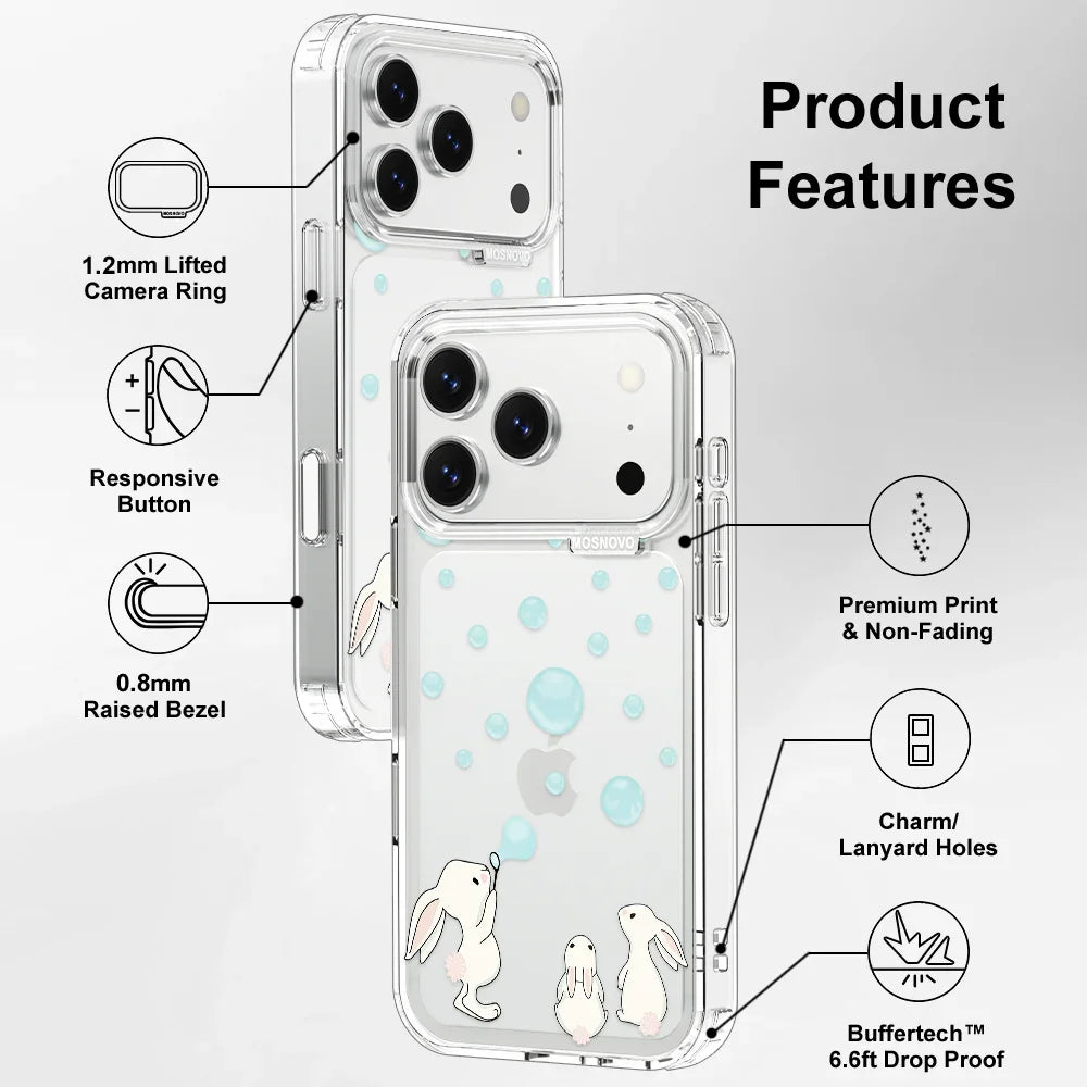 Bunny Blow Bubble Phone Case