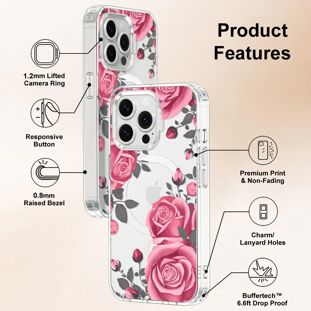 Valentine Phone Case - iPhone 13 Pro Case Clear With MagSafe