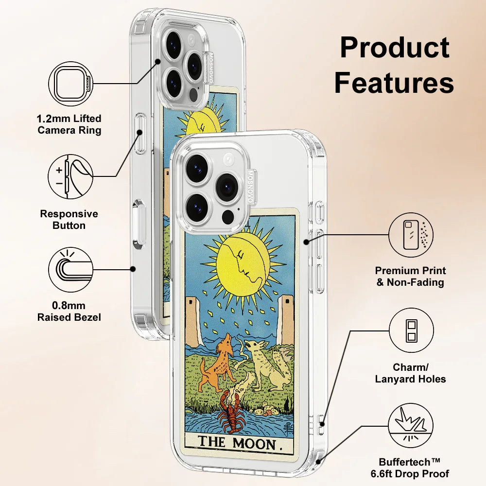 The Moon Phone Case - iPhone 16 Pro Max Case Clear With MagSafe