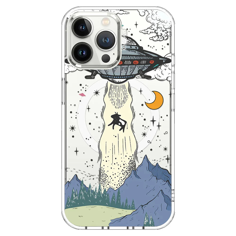 UFO Phone Case - iPhone 13 Pro Max Case Clear With MagSafe