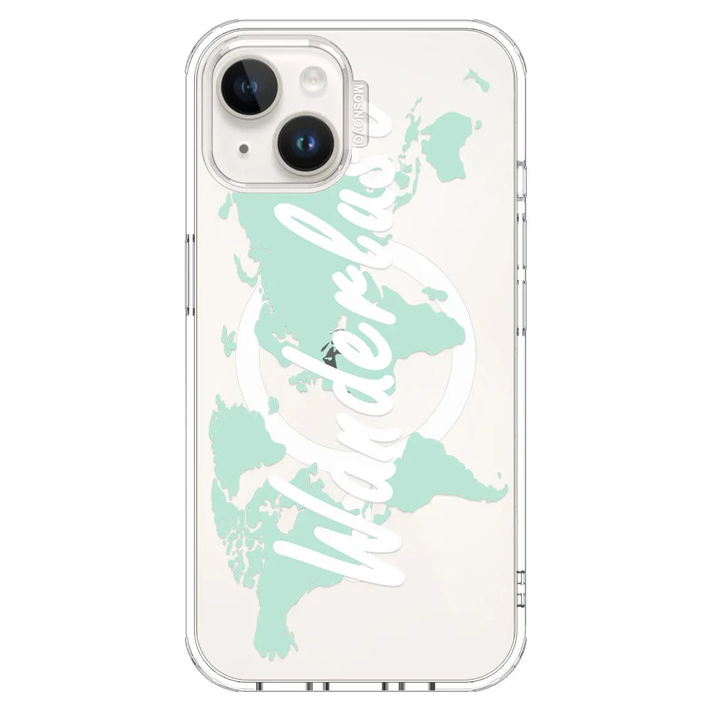 Wanderlust Phone Case - iPhone 13 Case Clear With MagSafe
