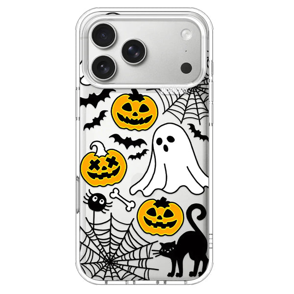 Halloween Pumpkin Phone Case - iPhone 17 Pro Max Case MOSNOVO Halloween Pumpkin Phone Case - iPhone 17 Pro Max Case MOSNOVO