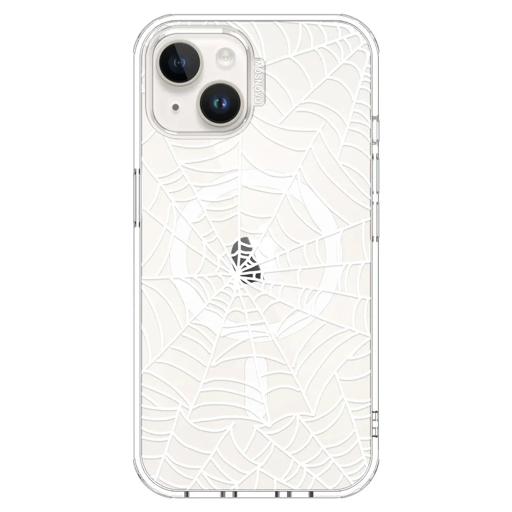 Spider Web Phone Case - iPhone 13 Case Clear With MagSafe
