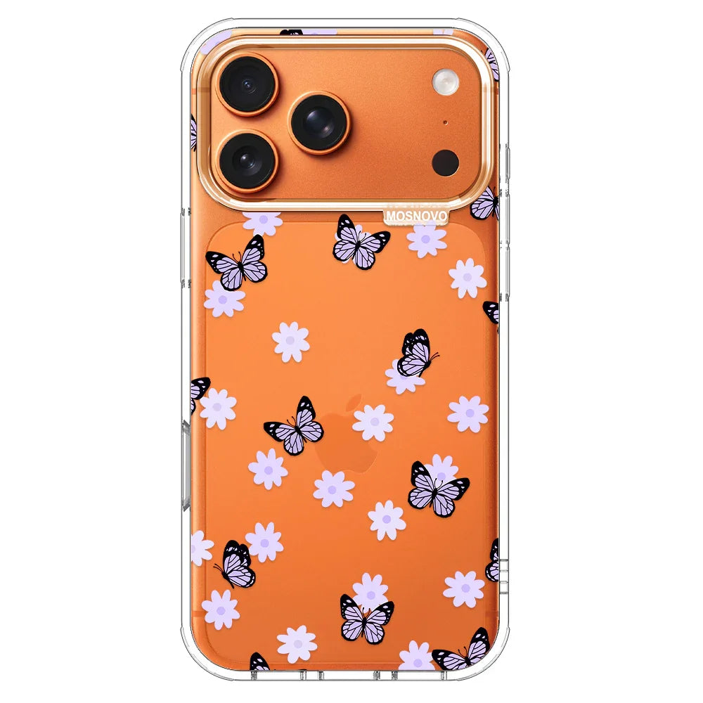 Lilac Butterfly Phone Case
