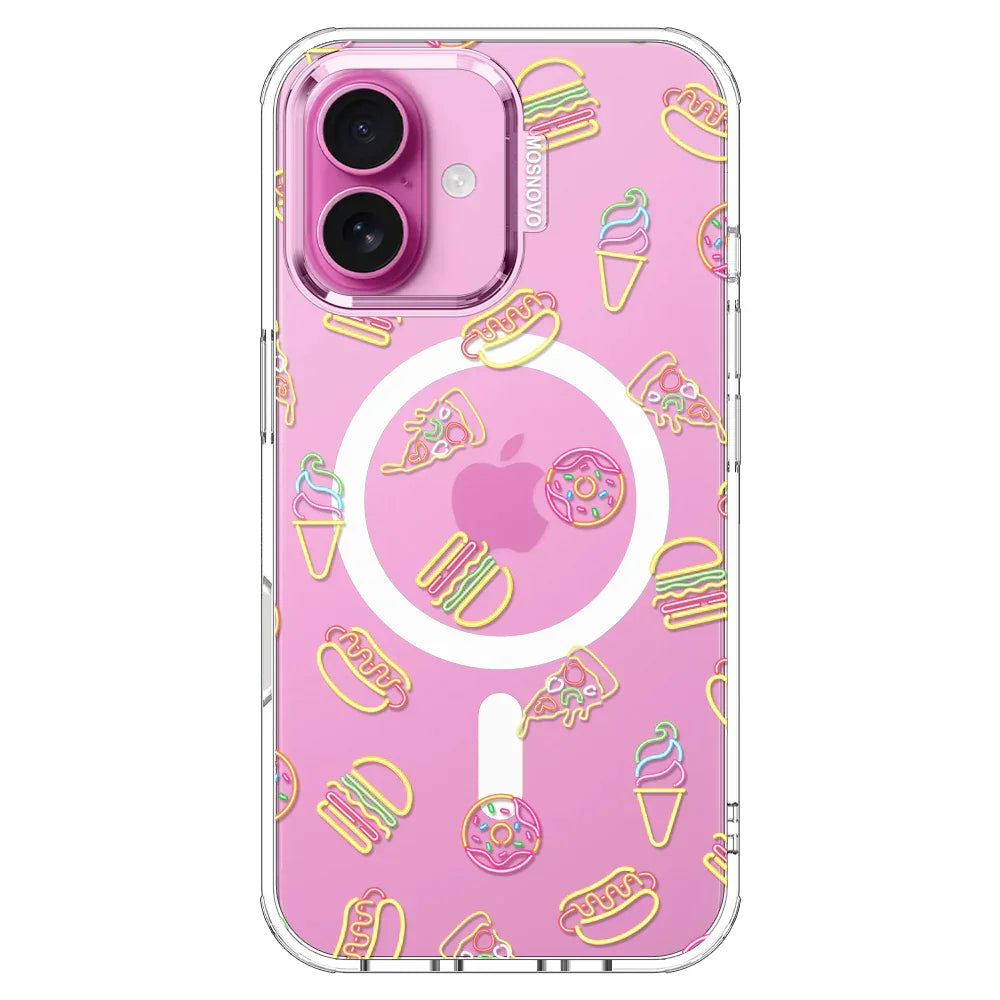 Neon Junk Food Phone Case