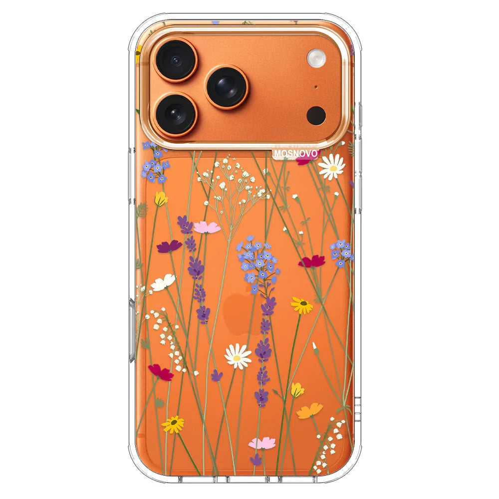 Floral Garden Lavender Daisy Flower Phone Case - iPhone 17 Pro Max