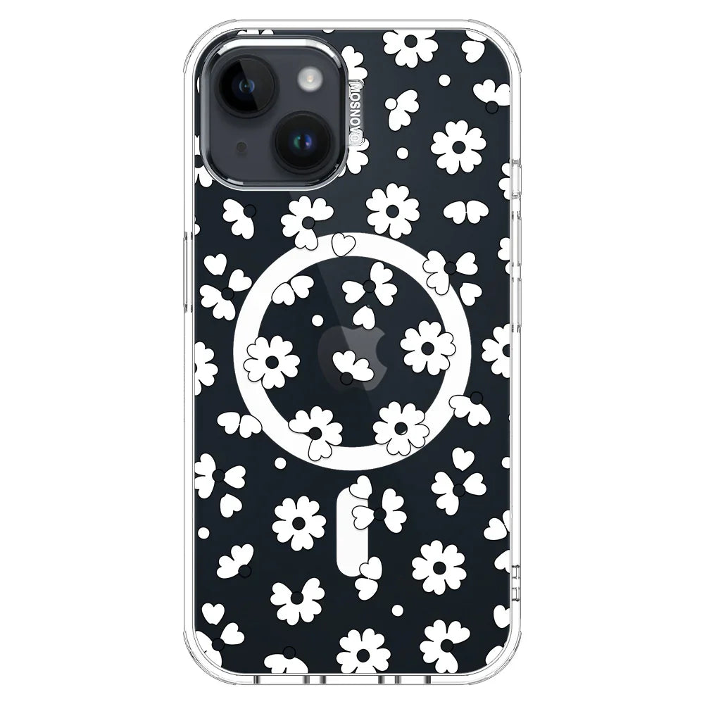 Floret Phone Case - iPhone 13 Case Clear With MagSafe