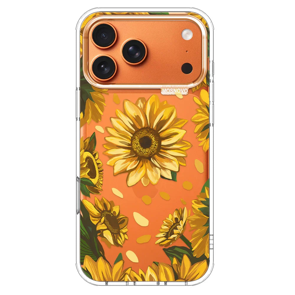 スマートフォン本体 sun flower Sunflower Garden Phone Case - iPhone 17 Pro Max Case – MOSNOVO