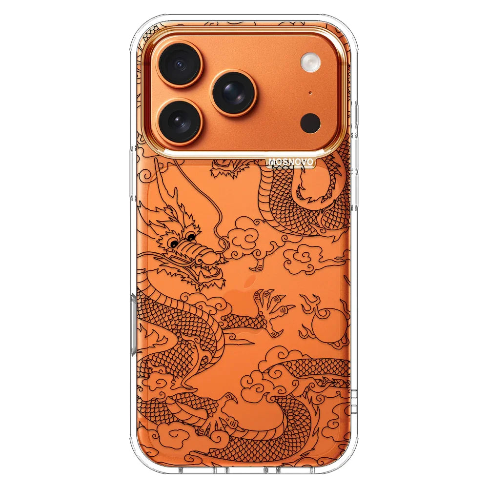 Black Dragon Phone Case - iPhone 17 Pro Case – MOSNOVO